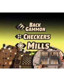 Backgammon + Checkers + Mills PC Steam CD Key