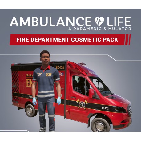 Ambulance Life: A Paramedic Simulator - Fire Department Cosmetic Pack DLC PC Steam CD Key