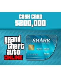 Grand Theft Auto Online - 200,000 Tiger Shark Cash Card Xbox One CD Key