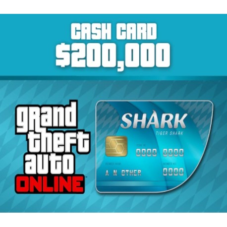 Grand Theft Auto Online - 200,000 Tiger Shark Cash Card Xbox One CD Key
