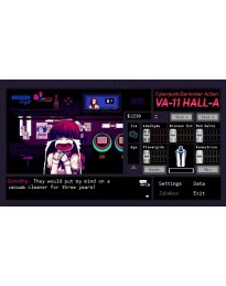 VA-11 Hall-A: Cyberpunk Bartender Action Steam CD Key