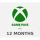 XBOX Game Pass Essential - 12 Month Subscription Card CA