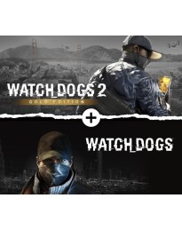 Watch Dogs 1 + Watch Dogs 2 Gold Editions Bundle US XBOX One CD Key