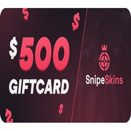 SnipeSkins 500 Gift Card