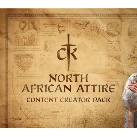 Crusader Kings III - Content Creator Pack: North African Attire DLC PC Steam CD Key