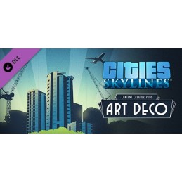Cities: Skylines - Content Creator Pack: Art Deco DLC RU VPN Required Steam CD Key