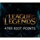 League of Legends 3625 RP Prepaid Card TR