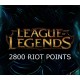 League of Legends 2105 RP Prepaid Card TR