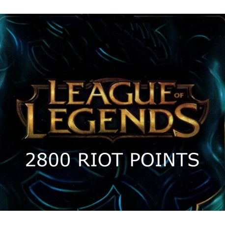 League of Legends 2105 RP Prepaid Card TR