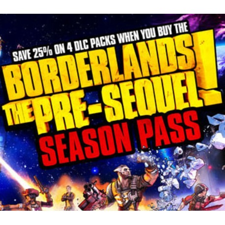 Borderlands: The Pre-Sequel - Season Pass DLC PC Steam CD Key