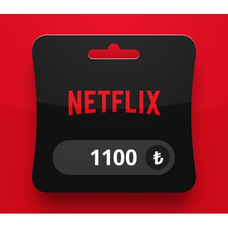 Netflix TRY 1100 Gift Card TR