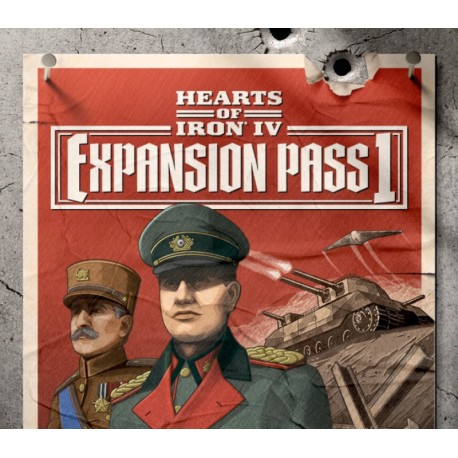 Hearts of Iron IV - Expansion Pass 1 DLC PC Steam CD Key