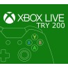 XBOX Live 200 TRY Prepaid Card TR