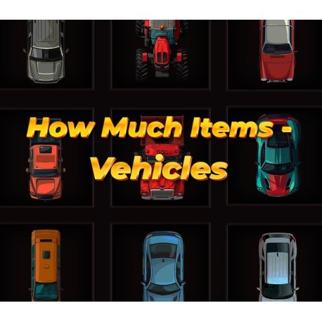 How Much Items: Vehicles PC Steam CD Key