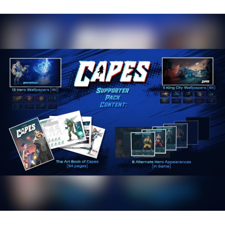 Capes - Supporter Pack DLC PC Steam CD Key