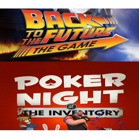 Poker Night at the Inventory + Back to the Future: The Game Bundle PC Steam CD Key