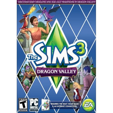 The Sims 3 - Dragon Valley DLC EA App CD Key