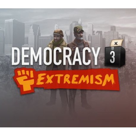 Democracy 3 - Extremism DLC PC Steam CD Key
