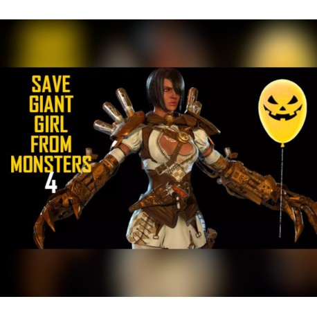 Save Giant Girl from monsters 4 PC Steam CD Key