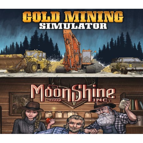 Gold & Spirits bundle: Gold Mining Simulator & Moonshine Inc XBOX One / Xbox Series X|S Account