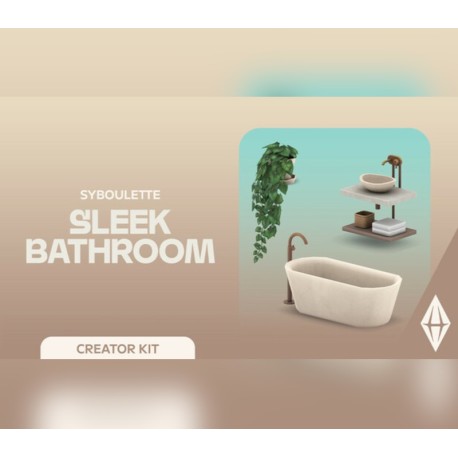 The Sims 4 - Sleek Bathroom Kit DLC PC EA App CD Key