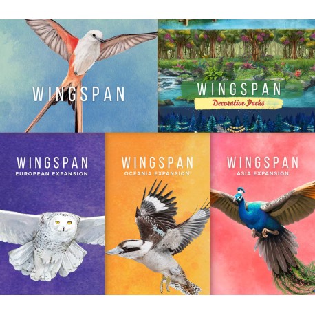 Wingspan + European + Oceania + Asia + Decorative Packs XBOX One / Xbox Series X|S Account