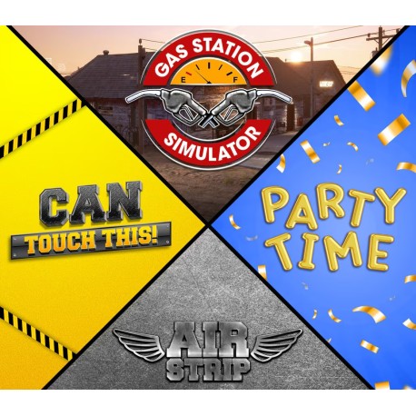 Gas Station Simulator, Airstrip DLC, Can Touch This DLC and Party Time DLC Bundle XBOX One / Xbox Series X|S Account
