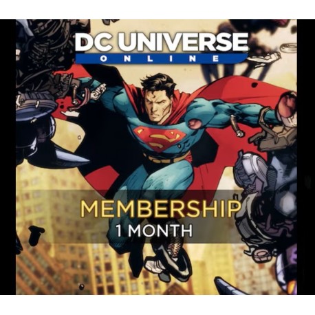DC Universe Online 1 Month Membership XBOX One / Xbox Series X|S Account