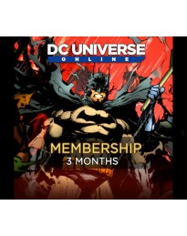 DC Universe Online 3 Months Membership XBOX One / Xbox Series X|S Account