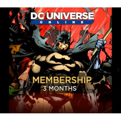 DC Universe Online 3 Months Membership XBOX One / Xbox Series X|S Account