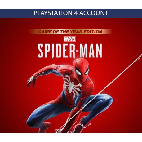 Marvel's Spider-Man GOTY PS4/PS5 Online Account Activation