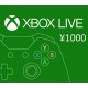XBOX Live ¥1000 Prepaid Card JP
