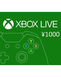 XBOX Live ¥1000 Prepaid Card JP