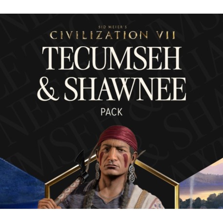 Sid Meier's Civilization VII - Tecumseh and Shawnee Pack DLC PC Steam CD Key