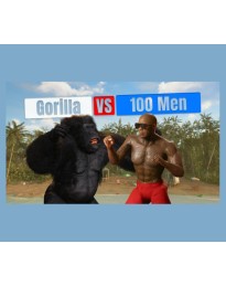 Gorilla Vs 100 Men PC Steam CD Key