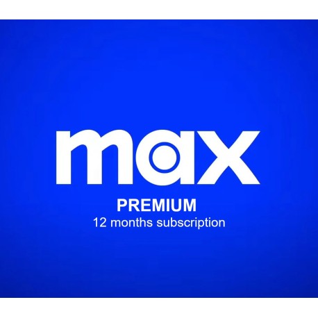 HBO Max Premium 12 Months Subscription Account