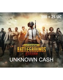 PUBG Mobile - 300 + 25 UC IN CD Key