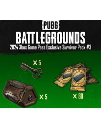 PUBG Battlegrounds - 2024 Exclusive Survivor Pack 3 DLC XBOX One / Xbox Series X|S CD Key