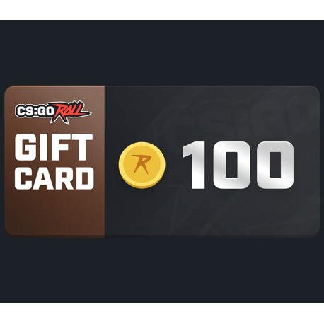 CSGORoll 100 Coins Gift Card