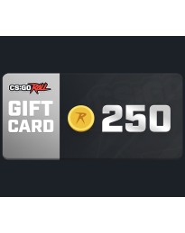 CSGORoll 250 Coins Gift Card