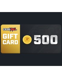 CSGORoll 500 Coins Gift Card