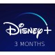 Disney+ Subscription - 3 Month Standard Subscription Card KR