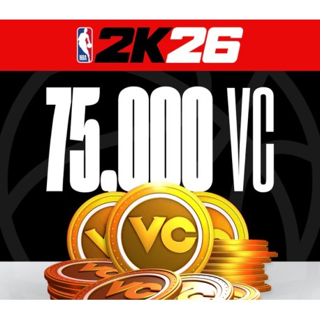 NBA 2K26 - 75,000 VC pack DLC XBOX One / Xbox Series X|S CD Key