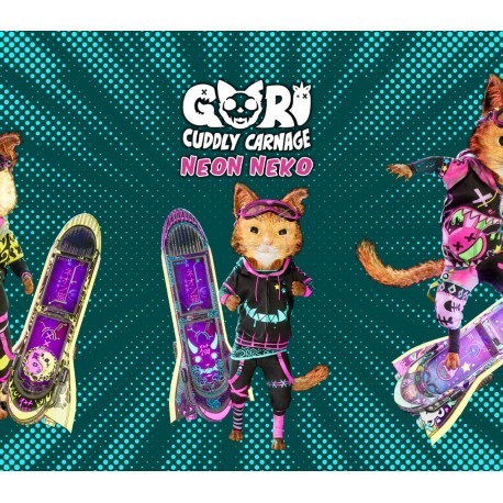 Gori: Cuddly Carnage - Neon Neko Skin Pack DLC PC Steam CD Key