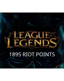 League of Legends 1895 RP Prepaid Card EU