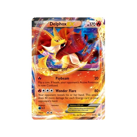 Pokemon Trading Card Game Online - Delphox-EX Card Key