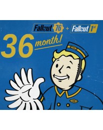 Fallout 76 + Fallout 1st 36 Months Subscription PC Windows 10/11 Account