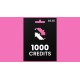 IMAGINE RED 1,000 Credits Gift Card