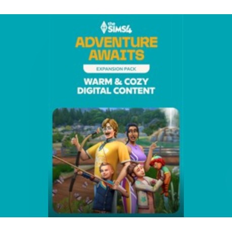 The Sims 4: Adventure Awaits - Warm & Cozy Digital Content Pre-order Bonus DLC EU PC EA App CD Key