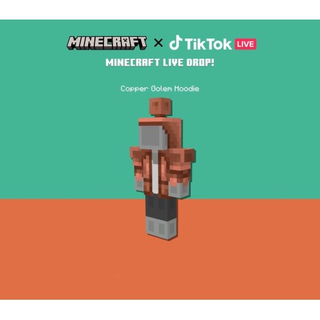 Minecraft Java & Bedrock Edition - Copper Core Twitch Skin DLC PC CD Key